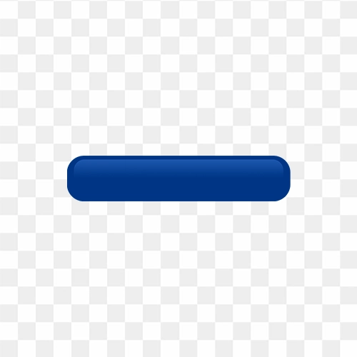 Blue button free transparent HD png